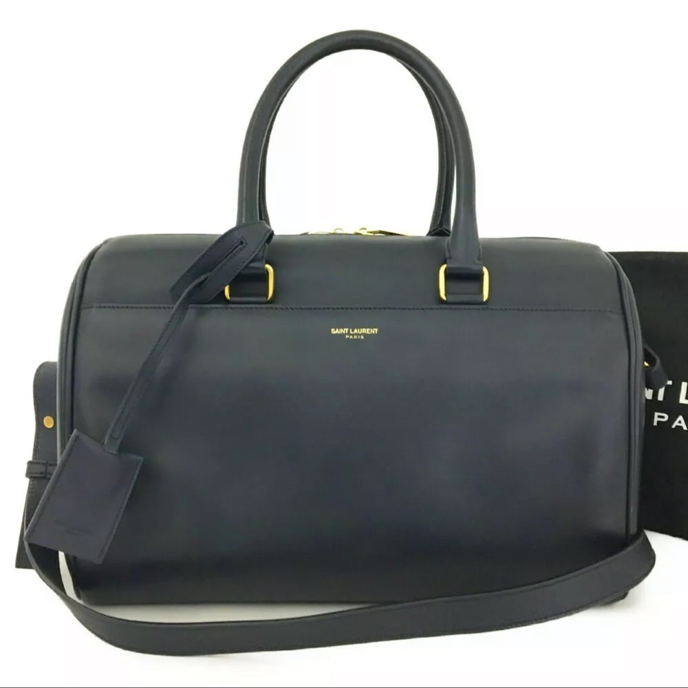 *FLASH SALE** Saint Laurent Classic Duffle 6 Bag w/ Leather Strap
